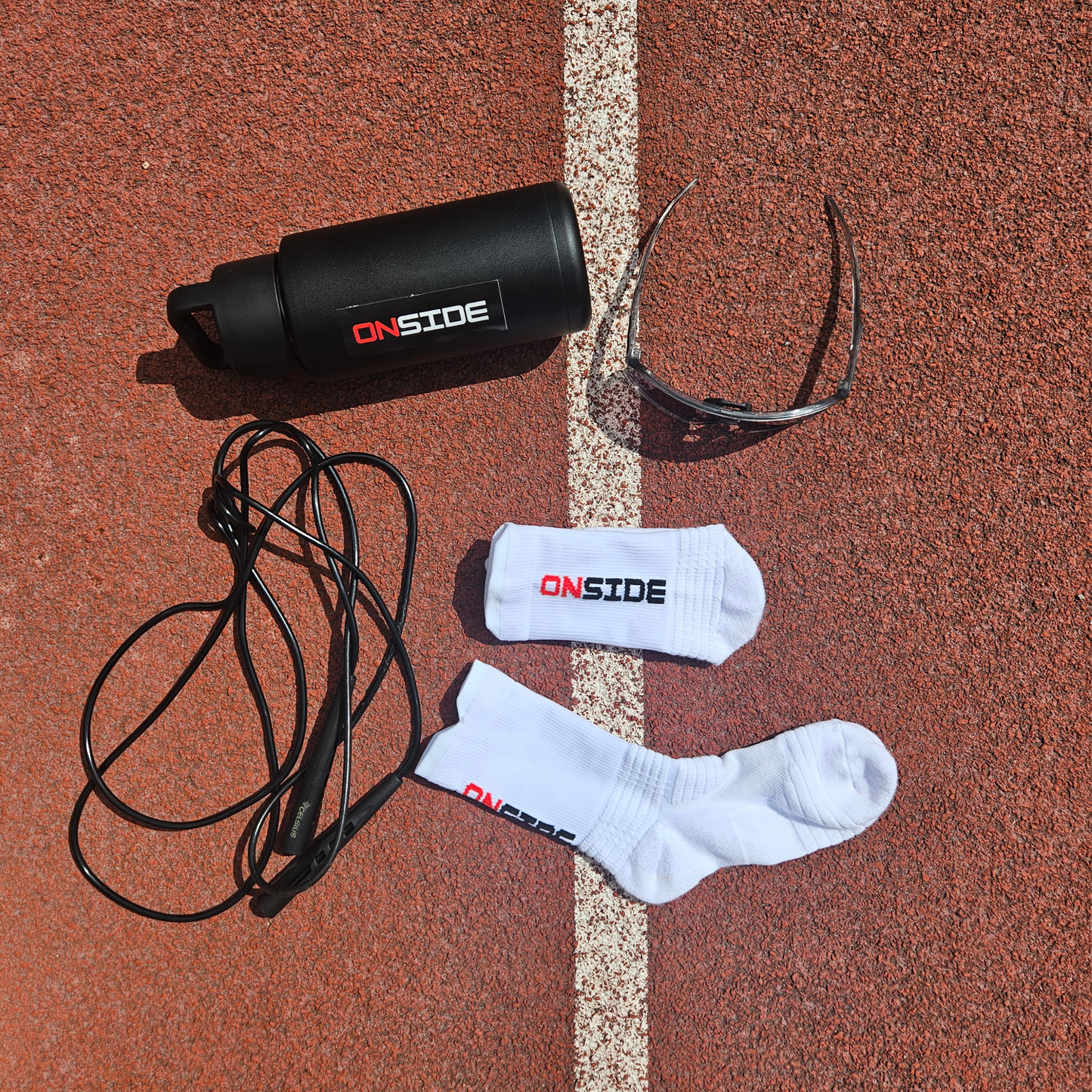 ONSIDE TRAINING SOCKS - WHITE